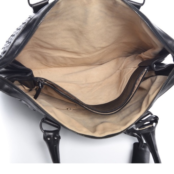 Bottega Veneta Nero Intrecciato Briefcase more pix - Picture 2 of 8